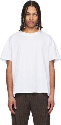 Les Tien Three-Pack White Oversized T-shirts
