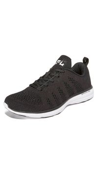 APL TechLoom Pro Running Sneakers Black/White/Black 8