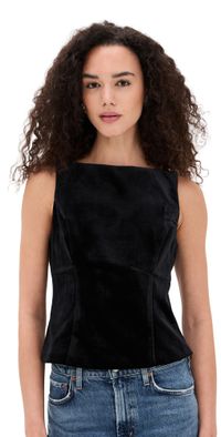 ASTR the Label Jinnie Top Black XS