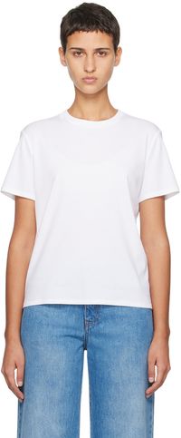 The Row White Wesler T-Shirt