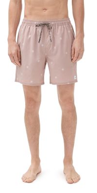 Katin Shine Volley Swim Trunks 7 Dusty Pink XL