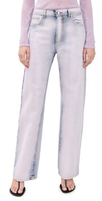 MSGM Colored Denim Jeans Candyfloss 40