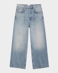 Heath Straight Mid-Rise Jeans