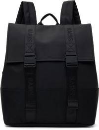 RAINS Black Trail MSN Backpack