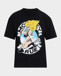 x Motley Crue Men's Bomber Girl Graphic Band T-Shirt