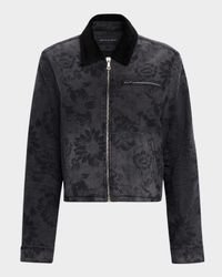 Finsbury Floral Denim Jacket