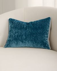 Mazarin Velvet Decorative Pillow, 12" x 16"