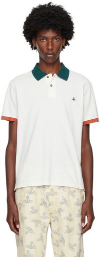 Vivienne Westwood White Classic Polo