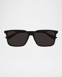 Men's BV1374SK Acetate Rectangle Sunglasses