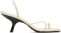 The Row Off-White Rai Sandals