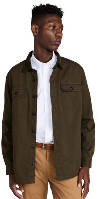 Barbour Barbour Catbell Overshirt Dk Olive M