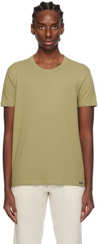 TOM FORD Khaki Crewneck T-Shirt