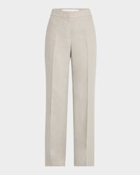 Sullivan Linen Pants with Crochet Detail