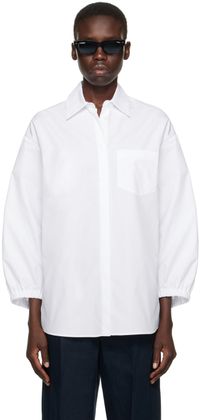 Max Mara White Timeo Shirt