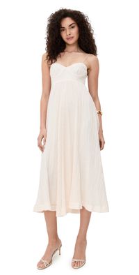 AMUR Jill Midi Dress Sea Salt 14