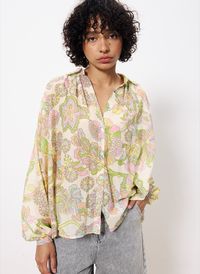 Frnch - Chemise col classique en coton mélangé - Taille XL - Multicolore