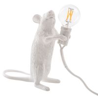 Seletti - Lampe de table - Taille Unique - Blanc