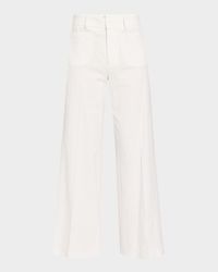 Le Slim Palazzo Modernist Pocket Jeans