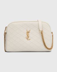 Gaby Mini YSL Crossbody Bag in Quilted Leather
