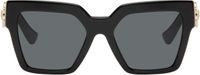 Versace Black Medusa Deco Butterfly Sunglasses