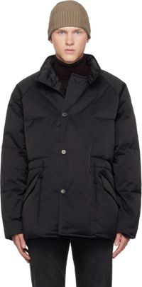 Paul Smith Black Recycled Nylon-Blend Down Coat