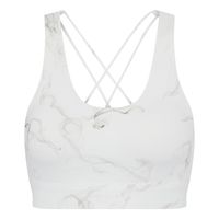 Born Living Yoga - Soutien-gorge de sport helio avec rembourrage amovible - Taille XL - Gris