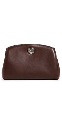 Liffner Pushlock Clutch Brown One Size