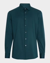 Men's Cotton Pique Sport Shirt