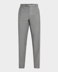 Men's Wool Sharkskin Pants