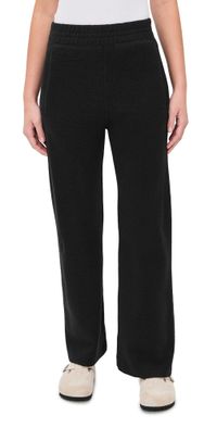 THE GREAT. The Plush Victory Sweatpants Almost Black 2