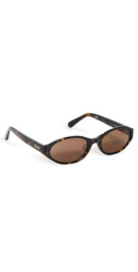 Quay Aura Points Sunglasses Neutral Tort/Brown One Size