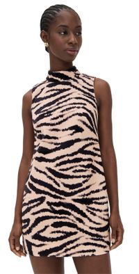 Cara Cara Tay Dress Zebra Blush S
