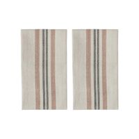 Oyoy Living Design - Serviette de table lot de 2 en coton - Taille Unique - Marron