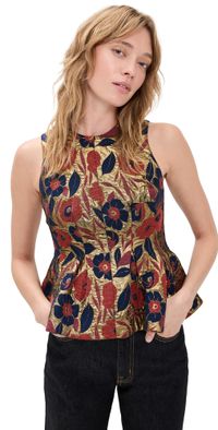 Hunter Bell Marlow Top Gilded Jacquard 0