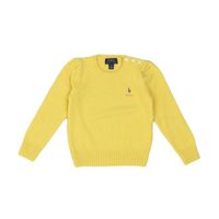Polo Ralph Lauren - Seconde Main - Pull enfant jaune - 4 ans - Taille 4A - Jaune