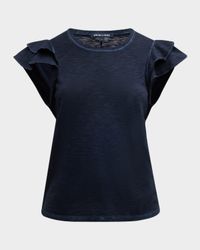 Akeela Ruffle Sleeve Tee