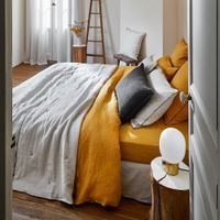 Madura - Housse de couette - Taille 260x240 cm - Jaune
