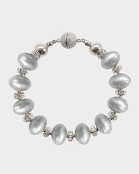 Mika Cloudy Sky Bracelet, 8.5"L