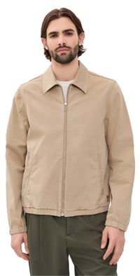 PS Paul Smith Washed Cotton Twill Coach Jacket Beige XL