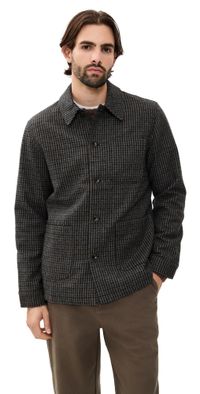 RAILS Pascal Jacket Grey Check Plaid S
