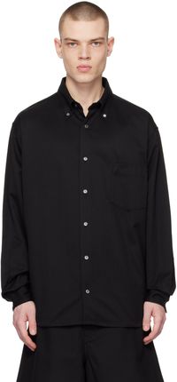 Acne Studios Black Patch Pocket Shirt