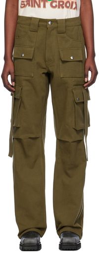 Rhude Khaki Amaro Cargo Pants