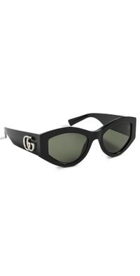 Gucci GG1951S Sunglasses Black-Black-Grey One Size