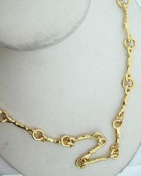 22K YG NECKLACE TIRON