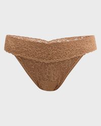 Signature Lace Original Rise Thong