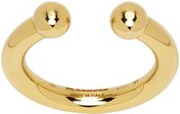 Jil Sander Gold Open Band Ring