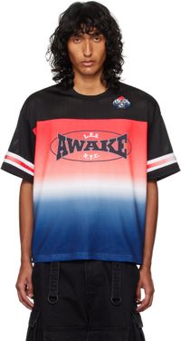 Awake NY Red LES Football Jersey T-shirt