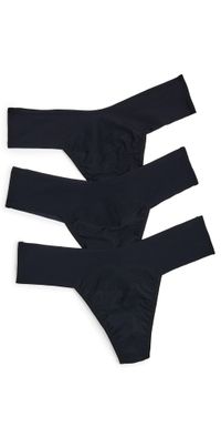 Hanky Panky Breathe Natural Rise 3 Pack Black S
