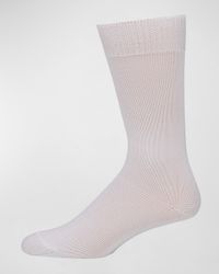 Men's Casual Cotton-Blend Knit Socks