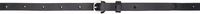 rag & bone Black Mini Belize Belt